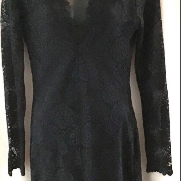 🌺black lace dress - Picture 8 of 9